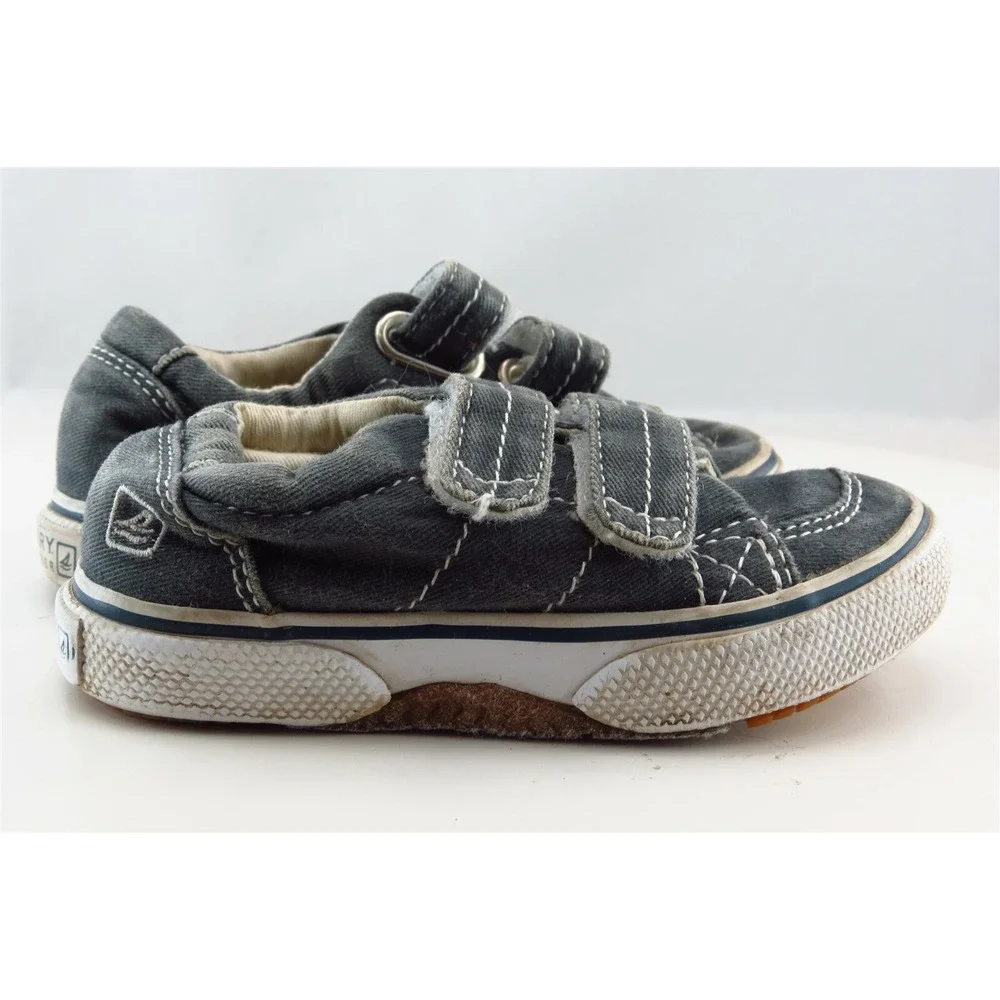 Sperry‎ Top-Sider Blue Fabric Athletic Toddler Boys Sz 6
